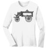 1-DAY RUSH NO MINIMUM Ladies Long Sleeve Crew Neck T-Shirt Thumbnail
