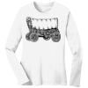 1-DAY RUSH NO MINIMUM Ladies Long Sleeve Crew Neck T-Shirt Thumbnail