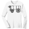 1-DAY RUSH NO MINIMUM Ladies Long Sleeve Crew Neck T-Shirt Thumbnail