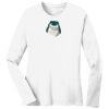 1-DAY RUSH NO MINIMUM Ladies Long Sleeve Crew Neck T-Shirt Thumbnail