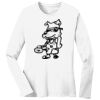 1-DAY RUSH NO MINIMUM Ladies Long Sleeve Crew Neck T-Shirt Thumbnail