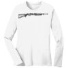 1-DAY RUSH NO MINIMUM Ladies Long Sleeve Crew Neck T-Shirt Thumbnail