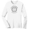 1-DAY RUSH NO MINIMUM Ladies Long Sleeve Crew Neck T-Shirt Thumbnail