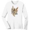 1-DAY RUSH NO MINIMUM Ladies Long Sleeve Crew Neck T-Shirt Thumbnail