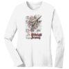 1-DAY RUSH NO MINIMUM Ladies Long Sleeve Crew Neck T-Shirt Thumbnail