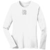 1-DAY RUSH NO MINIMUM Ladies Long Sleeve Crew Neck T-Shirt Thumbnail