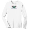 1-DAY RUSH NO MINIMUM Ladies Long Sleeve Crew Neck T-Shirt Thumbnail