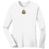 1-DAY RUSH NO MINIMUM Ladies Long Sleeve Crew Neck T-Shirt Thumbnail