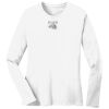 1-DAY RUSH NO MINIMUM Ladies Long Sleeve Crew Neck T-Shirt Thumbnail