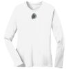 1-DAY RUSH NO MINIMUM Ladies Long Sleeve Crew Neck T-Shirt Thumbnail