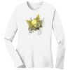 1-DAY RUSH NO MINIMUM Ladies Long Sleeve Crew Neck T-Shirt Thumbnail