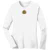 1-DAY RUSH NO MINIMUM Ladies Long Sleeve Crew Neck T-Shirt Thumbnail