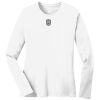 1-DAY RUSH NO MINIMUM Ladies Long Sleeve Crew Neck T-Shirt Thumbnail