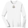 1-DAY RUSH NO MINIMUM Ladies Long Sleeve Crew Neck T-Shirt Thumbnail