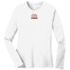 1-DAY RUSH NO MINIMUM Ladies Long Sleeve Crew Neck T-Shirt Thumbnail