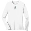 1-DAY RUSH NO MINIMUM Ladies Long Sleeve Crew Neck T-Shirt Thumbnail