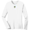 1-DAY RUSH NO MINIMUM Ladies Long Sleeve Crew Neck T-Shirt Thumbnail