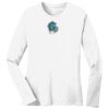1-DAY RUSH NO MINIMUM Ladies Long Sleeve Crew Neck T-Shirt Thumbnail