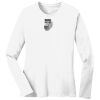 1-DAY RUSH NO MINIMUM Ladies Long Sleeve Crew Neck T-Shirt Thumbnail