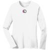1-DAY RUSH NO MINIMUM Ladies Long Sleeve Crew Neck T-Shirt Thumbnail
