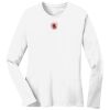 1-DAY RUSH NO MINIMUM Ladies Long Sleeve Crew Neck T-Shirt Thumbnail