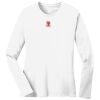 1-DAY RUSH NO MINIMUM Ladies Long Sleeve Crew Neck T-Shirt Thumbnail
