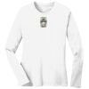 1-DAY RUSH NO MINIMUM Ladies Long Sleeve Crew Neck T-Shirt Thumbnail