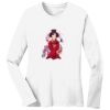 1-DAY RUSH NO MINIMUM Ladies Long Sleeve Crew Neck T-Shirt Thumbnail