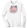 1-DAY RUSH NO MINIMUM Ladies Long Sleeve Crew Neck T-Shirt Thumbnail