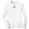 1-DAY RUSH NO MINIMUM Ladies Long Sleeve Crew Neck T-Shirt Thumbnail