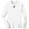 1-DAY RUSH NO MINIMUM Ladies Long Sleeve Crew Neck T-Shirt Thumbnail