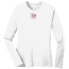 1-DAY RUSH NO MINIMUM Ladies Long Sleeve Crew Neck T-Shirt Thumbnail