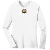 1-DAY RUSH NO MINIMUM Ladies Long Sleeve Crew Neck T-Shirt Thumbnail