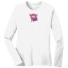 1-DAY RUSH NO MINIMUM Ladies Long Sleeve Crew Neck T-Shirt Thumbnail