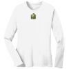 1-DAY RUSH NO MINIMUM Ladies Long Sleeve Crew Neck T-Shirt Thumbnail