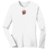 1-DAY RUSH NO MINIMUM Ladies Long Sleeve Crew Neck T-Shirt Thumbnail