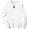 1-DAY RUSH NO MINIMUM Ladies Long Sleeve Crew Neck T-Shirt Thumbnail