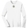 1-DAY RUSH NO MINIMUM Ladies Long Sleeve Crew Neck T-Shirt Thumbnail
