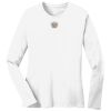 1-DAY RUSH NO MINIMUM Ladies Long Sleeve Crew Neck T-Shirt Thumbnail