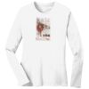 1-DAY RUSH NO MINIMUM Ladies Long Sleeve Crew Neck T-Shirt Thumbnail