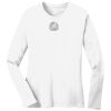1-DAY RUSH NO MINIMUM Ladies Long Sleeve Crew Neck T-Shirt Thumbnail