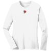 1-DAY RUSH NO MINIMUM Ladies Long Sleeve Crew Neck T-Shirt Thumbnail