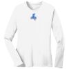 1-DAY RUSH NO MINIMUM Ladies Long Sleeve Crew Neck T-Shirt Thumbnail