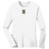 1-DAY RUSH NO MINIMUM Ladies Long Sleeve Crew Neck T-Shirt Thumbnail