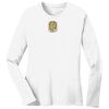 1-DAY RUSH NO MINIMUM Ladies Long Sleeve Crew Neck T-Shirt Thumbnail