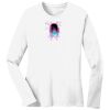 1-DAY RUSH NO MINIMUM Ladies Long Sleeve Crew Neck T-Shirt Thumbnail