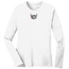 1-DAY RUSH NO MINIMUM Ladies Long Sleeve Crew Neck T-Shirt Thumbnail