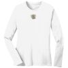 1-DAY RUSH NO MINIMUM Ladies Long Sleeve Crew Neck T-Shirt Thumbnail