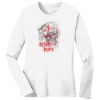 1-DAY RUSH NO MINIMUM Ladies Long Sleeve Crew Neck T-Shirt Thumbnail