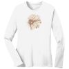 1-DAY RUSH NO MINIMUM Ladies Long Sleeve Crew Neck T-Shirt Thumbnail